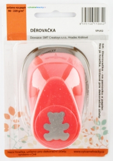 Vysekávačka, 25 mm - Medveď